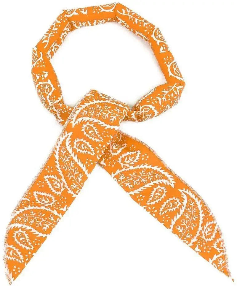 Outdoor Summer Ice Cooling Scarf Neck Wrap Headband Cooling Bandana Scarf Sports Headband Towel Wristband Sun Protection Scarf