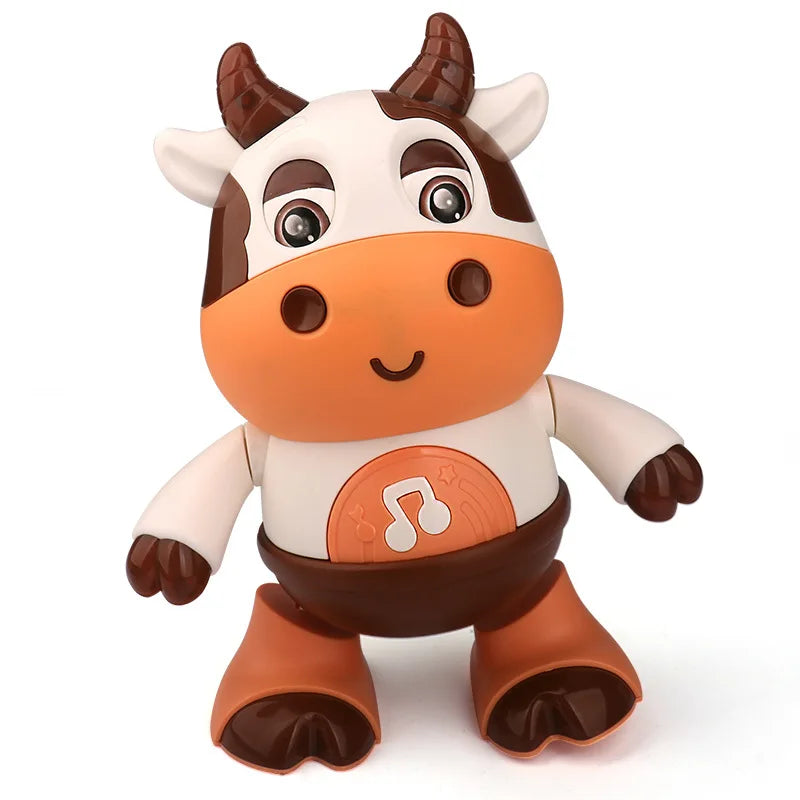 Baby Dancing Cow Toy Electric Music Cow with Funny Songs and Moves, Baby Interactive Baby Toys, Cute Toddler Christmas Gifts