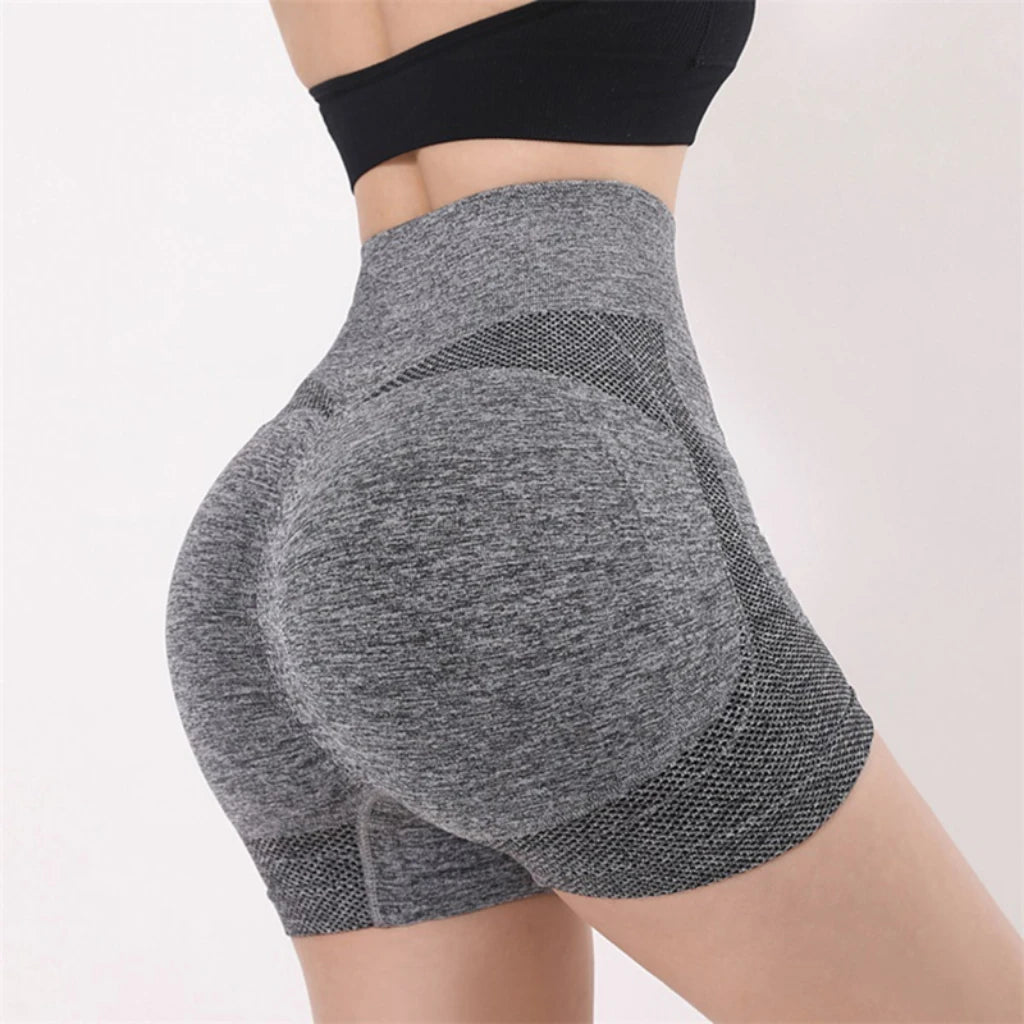 High-Waisted Yoga Shorts