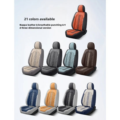 High Quality Skin Feel Leather Universal Style Car Seat Covers for AUDI Q5 Q2 Q3 Q6 Q7 Q8 S1 S4 S5 S6 SQ5 RS3 RS4 RS5 RS6 TT