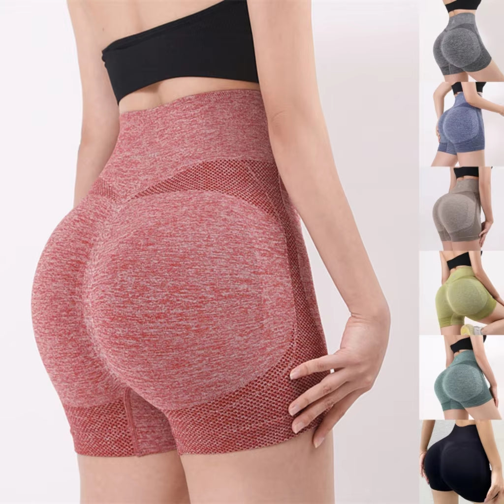 High-Waisted Yoga Shorts