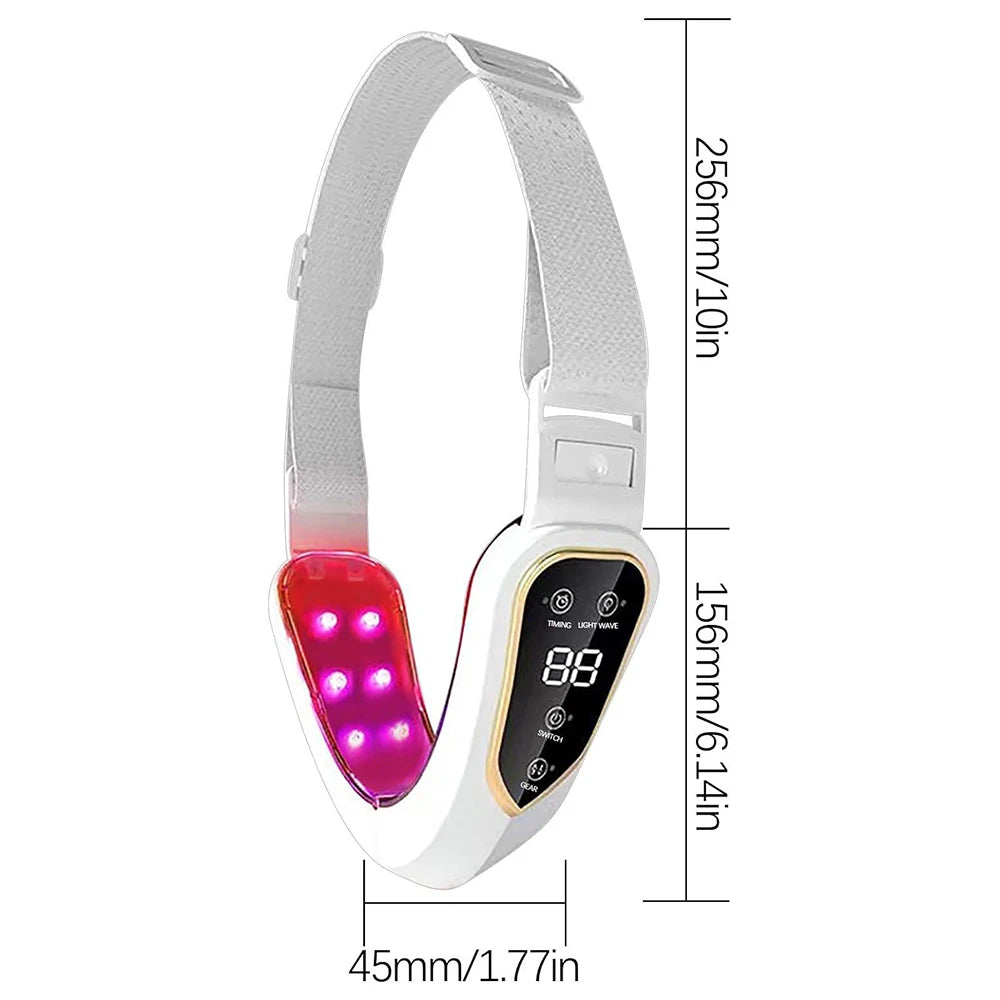 Facial Lifting Massager 12 Gears Electric Facial Massager V-Line Face Lifting Slimming Vibration Device Home Use Beauty Tool