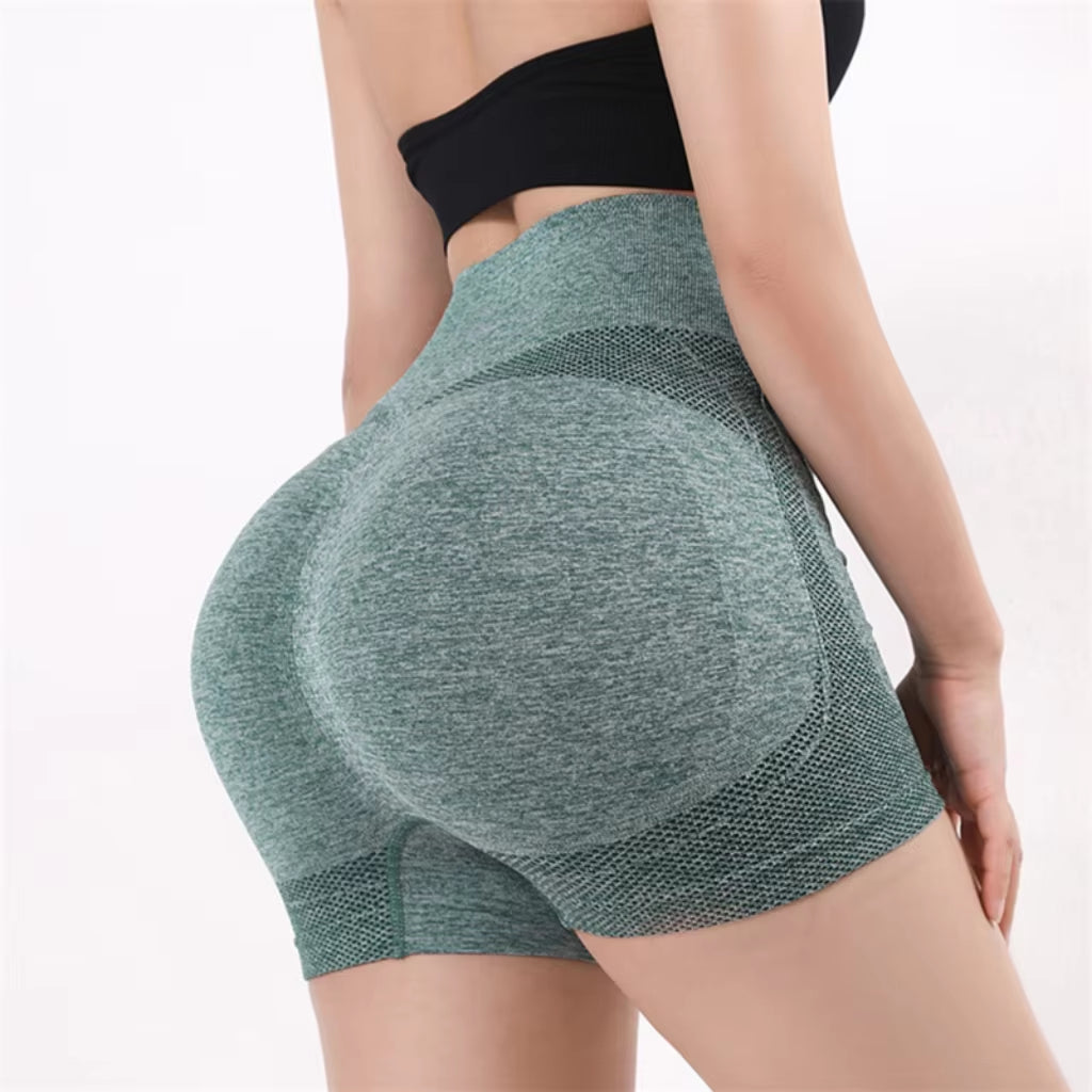 High-Waisted Yoga Shorts