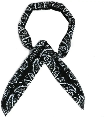 Outdoor Summer Ice Cooling Scarf Neck Wrap Headband Cooling Bandana Scarf Sports Headband Towel Wristband Sun Protection Scarf