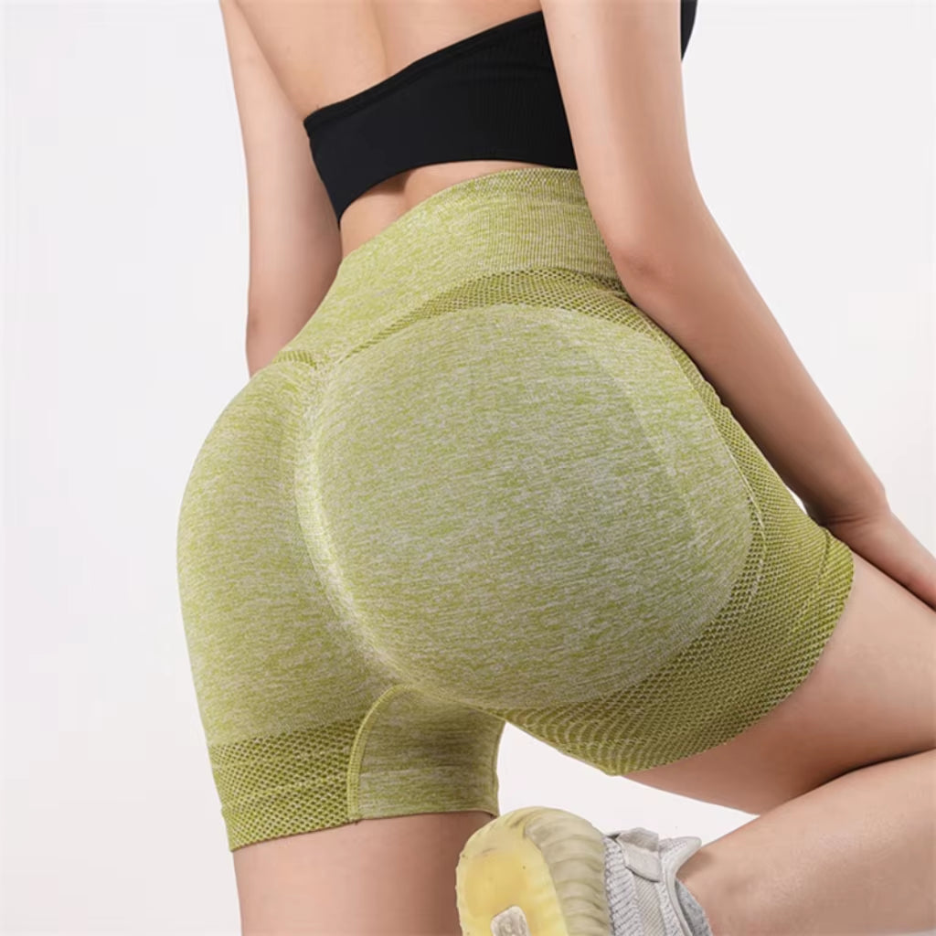 High-Waisted Yoga Shorts