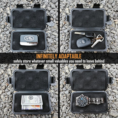 Magnetic Key Holder under Car,Weatherproof Magnetic Key Box under Car,Hide a Key Magnetic Key Box,Hidden Key Holder Magnetic Key Hider Outdoor 【Splash Resistant】