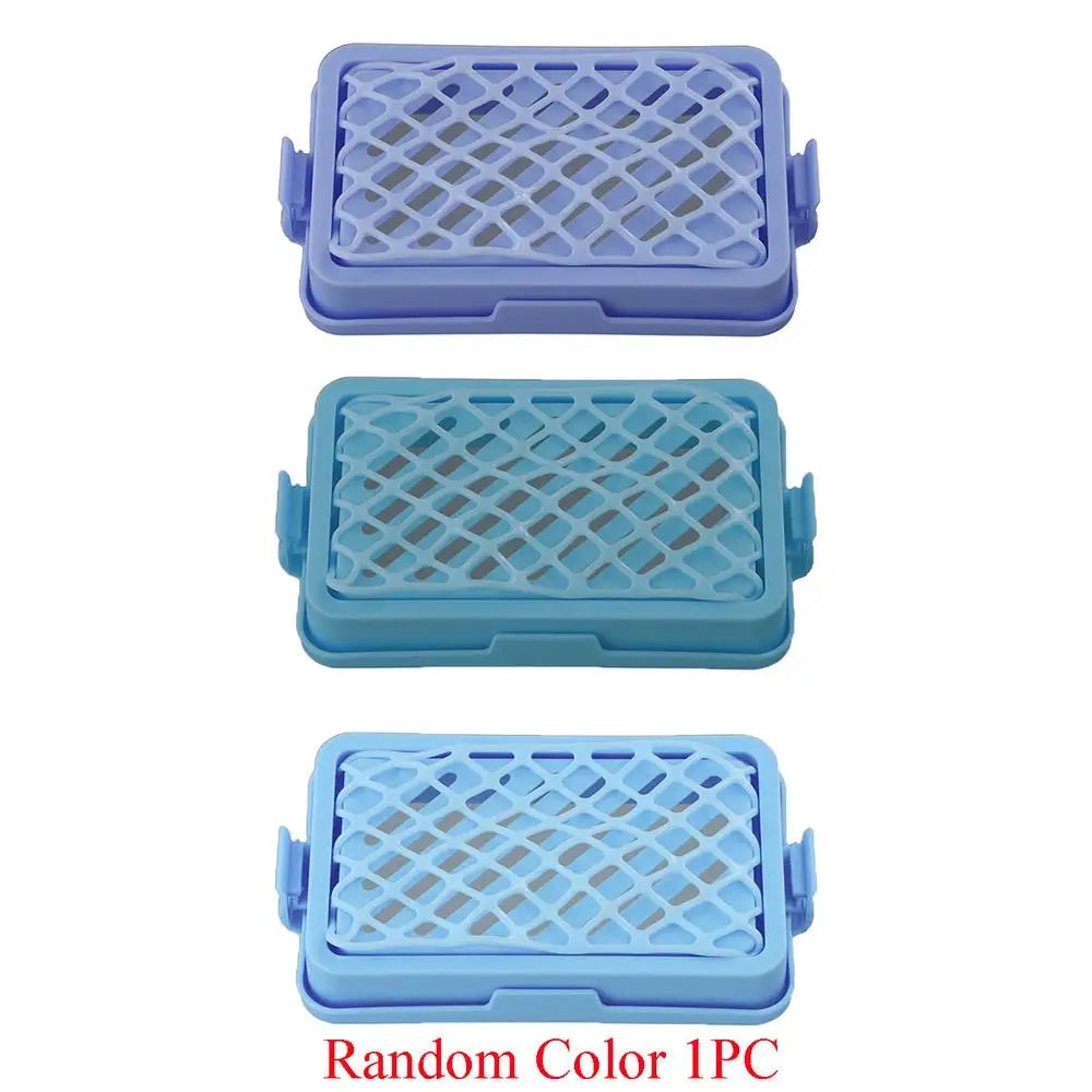 Elastic Mesh Durable Non Slip Portable Soap Saver Box Soap Box Soap Case Household Soap Tray Soap Case Bathroom Supplies
