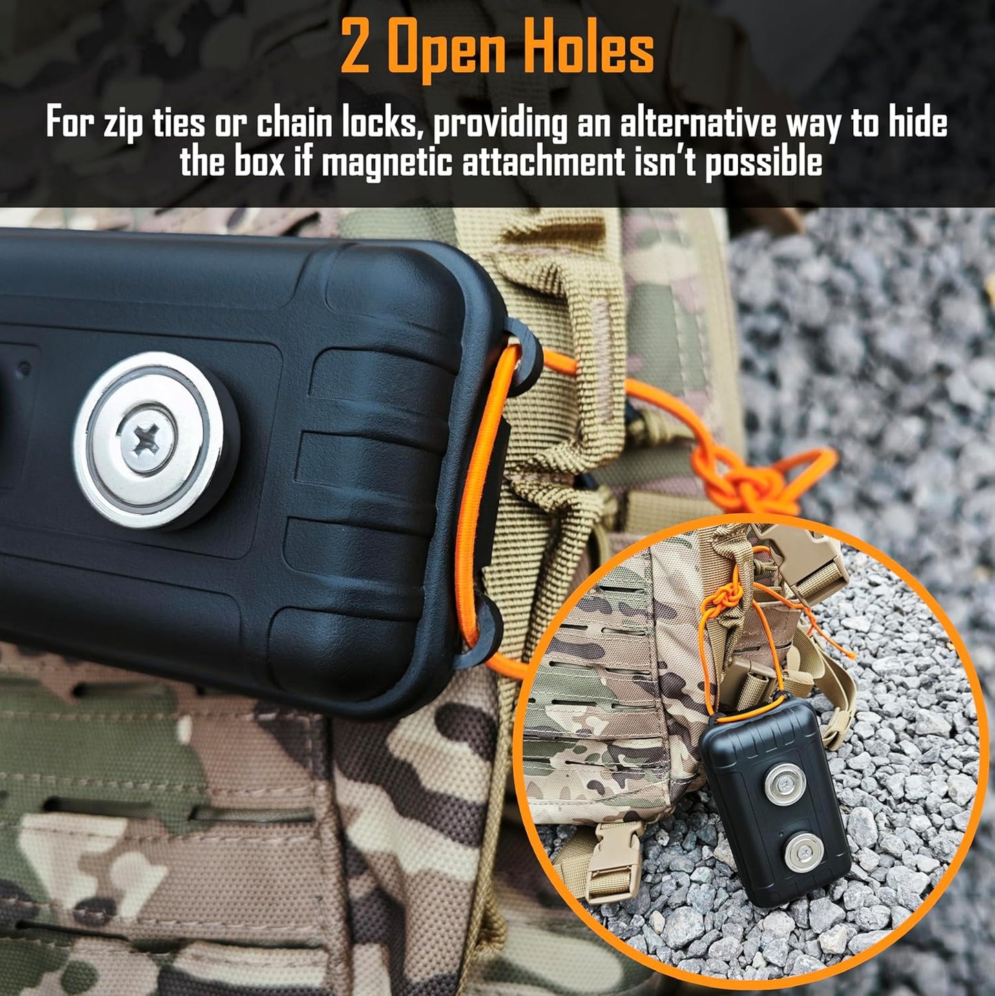 Magnetic Key Holder under Car,Weatherproof Magnetic Key Box under Car,Hide a Key Magnetic Key Box,Hidden Key Holder Magnetic Key Hider Outdoor 【Splash Resistant】