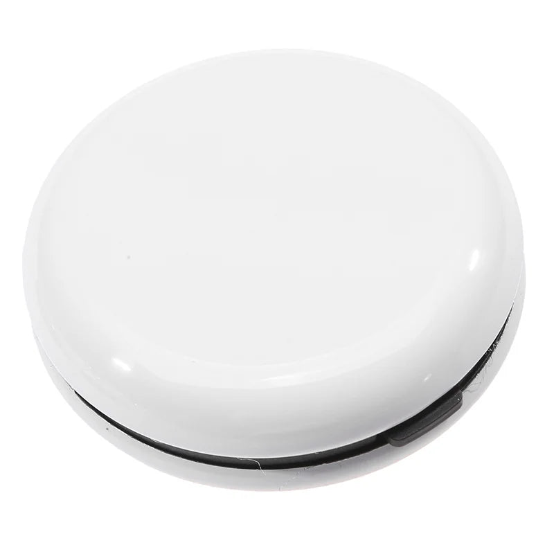 Round Japanese Coin Dispenser Storage Coins Purse Wallet Holders Storage Box Aluminum Alloy Plastic Coins Purse Wallet Holders