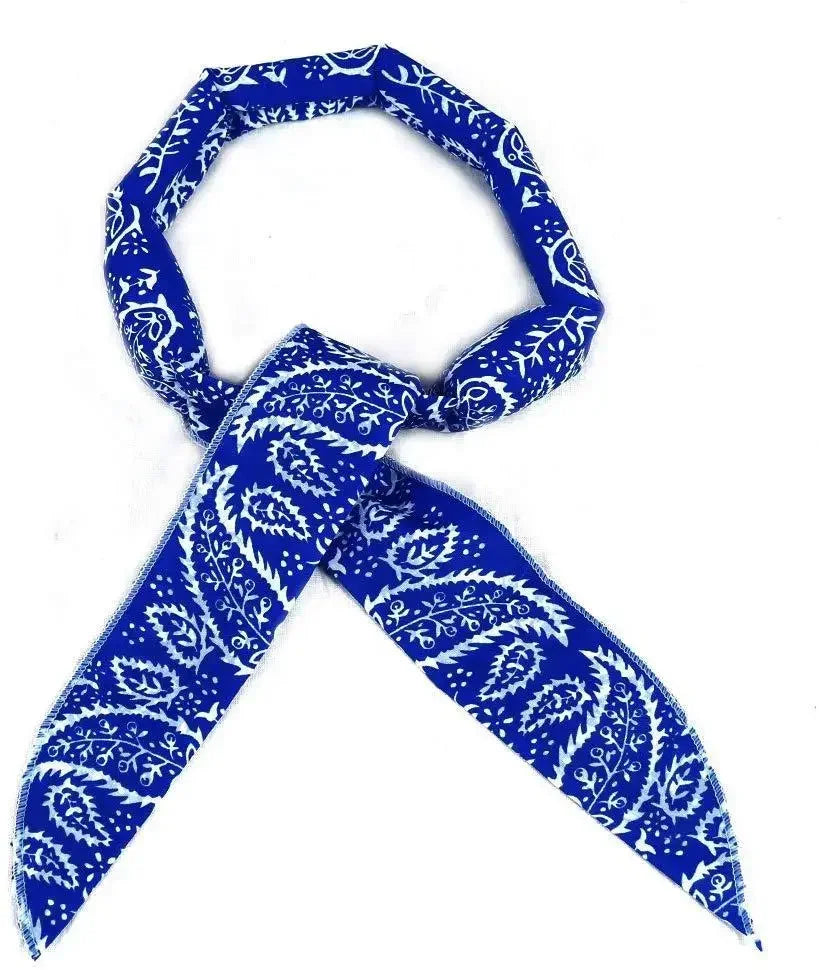 Outdoor Summer Ice Cooling Scarf Neck Wrap Headband Cooling Bandana Scarf Sports Headband Towel Wristband Sun Protection Scarf